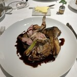 フランス料理研究室 アンフィクレス - ❺ペルドローグリのロースト