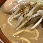 味噌っ子 ふっく - この時はもやし大盛り（無料）は不可だった...残念