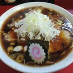 ラーメンつり吉 小千谷店 - ネギチャーシューメン