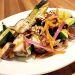 彩華 - 蛸ときゅうりのサラダ　山椒ソース