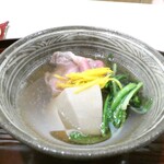 澤田 - 黒毛和牛　海老芋　水菜