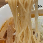 麺うら山 - きれいな麺