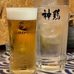 武蔵小山 神鶏 - 乾杯♪