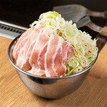 Kawagoe Monja Sakaba Dashi Ya - ねぎ塩豚バラもんじゃ