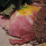 カフェ・ラ・ファミーユ - 切りたてのローストハム、絶品