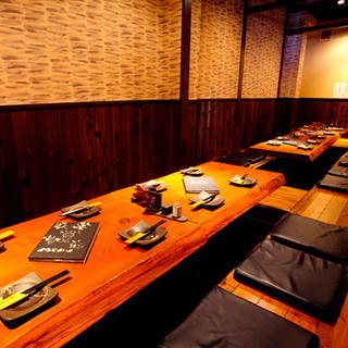 [We accept various banquets] Comfortable feet ☆ Private rooms with sunken kotatsu available!