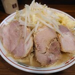らーめん 松信 - 料理写真:らーめん普通盛り250g(ニンニク)