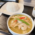 タイ料理バンセーン - 日替わり グリーンカレーセット