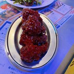 ニャムニャムニャム - 韓国チキン（ヤムニョムかな？）