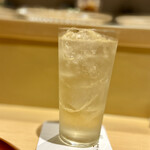 銀座 しのはら - 白州ハイボール。