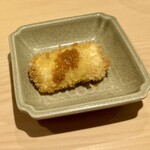 銀座 しのはら - ➓数の子のフライ ～意外にも数の子をフライにしたことがないが、かなりチャレンジングかな。