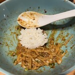 担々麺 辣椒漢 - お気持ちくらいの量