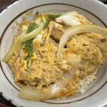 のせや - 出汁多めにしてもらったカツ丼