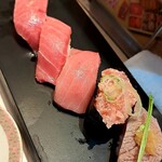 Mawaru sushi zanmai - 極上本マグロ五貫セット
