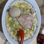 どうとんぼり神座 - 煮卵ラーメン