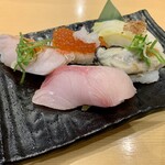 Nigiri No Tokubee - 冬の特選五貫盛り　880円