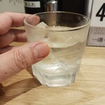 屋台居酒屋 大阪 満マル - 芋焼酎ロック３９０円