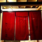 うなぎ家 しば福や - のれん