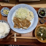 dancyu食堂 - 生姜焼き定食(1580円)