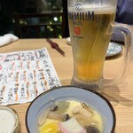 うみまち酒場 さかなさま - お通し　茶碗蒸し