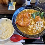 CoCo 이치반야 미나미쿠 니시카니야점 - 카레 라멘 + 바삭바삭한 치킨, 밥 포함