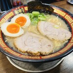 本田商店 - メニュー:｢純味｣ラーメン ¥850(税込) ＊玉子入り