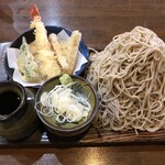 味奈登庵 - つけ天蕎麦(富士山もり)