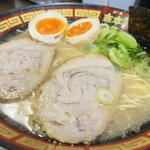 本田商店 - メニュー:｢純味｣ラーメン ¥850(税込) ＊玉子入り