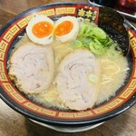 本田商店 - メニュー:｢純味｣ラーメン ¥850(税込) ＊玉子入り