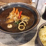 Qeema&Soup Curry RASEN - シーフードスープカレー