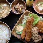 Shokudou Kurabu Yoshibi - ミックスフライ定食