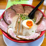 俺のラーメン あっぱれ屋 - 濁とろ塩チャーシューメン