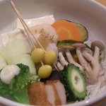 遊食豚彩いちにいさん - 蒸し野菜