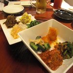 ナムルとキムチ