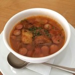 T.Y.HARBOR - 今日のスープ 白いんげん豆とソーセージのスープ☆