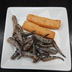 愛南 市場食堂 - すり身の天ぷら&どんごろ素揚げ