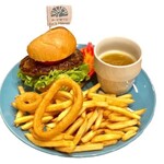 コーズ カフェ - 料理写真:ハンバーグプレート　1,300円