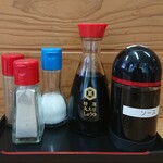 愛南 市場食堂 - 卓上調味料