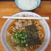 福ちゃんラーメン - ラーメン(並)と、めし