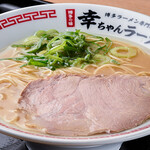 幸ちゃんラーメン - 料理写真:ラーメンの箸あげ(箸あげなし)