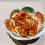 博多お好み焼き 一番星 - 料理写真:山芋キムチ