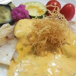 キッチン ブルー グローブ - 今日の真鱈ポワレは、大きいです