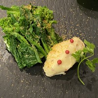 菜の花のトリュフマヨネーズ