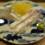 Sushidokorokurosugi - お造り 鯛とコチ