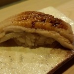 寿司処 黒杉 - 握り 蒸し穴子