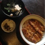 千代乃庵 - あなご丼  1780円