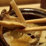 寿司処 黒杉 - 土瓶蒸し 松茸リフト