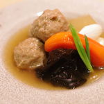 Shunsai Mitsuya - 鴨のつみれと野菜の煮物