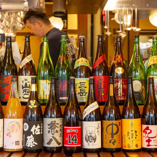 日本酒やクラフトビールなど多彩なこだわりドリンクで乾杯◎