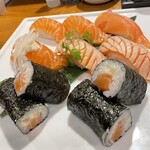 Tachizushi Maguro Ittetsu - サーモンづくし＾＾大満足